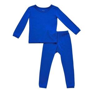 ❌ SOLD KYTE baby indigo long sleeve pajamas 2T EUC retired color bamboo